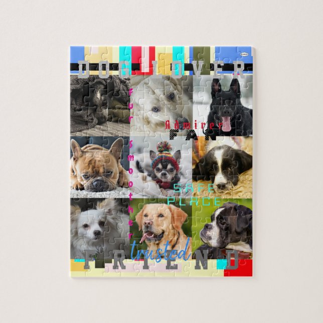 Puzzle photo AMOUREUX DES CHIENS HAMbWG (Vertical)