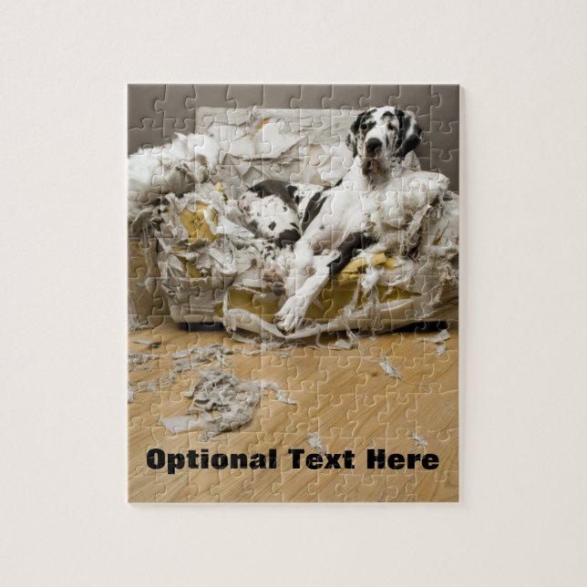 Puzzle photo Arlequin Great Dane (Vertical)