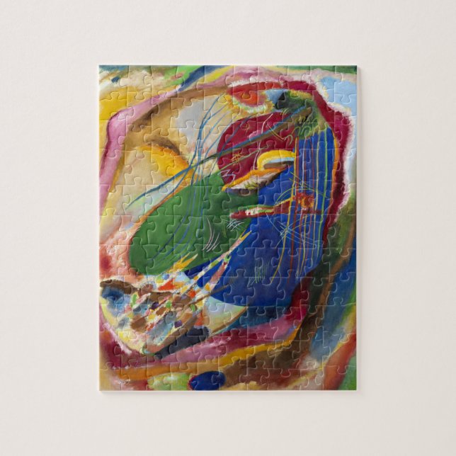 Puzzle Photo avec trois points, No.196 par Kandinsky (Vertical)