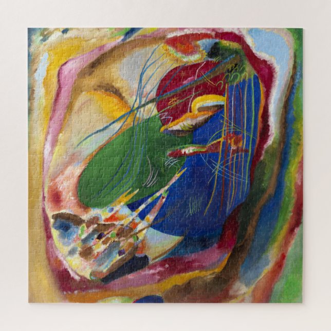 Puzzle Photo avec trois points, No.196 par Kandinsky (Vertical)