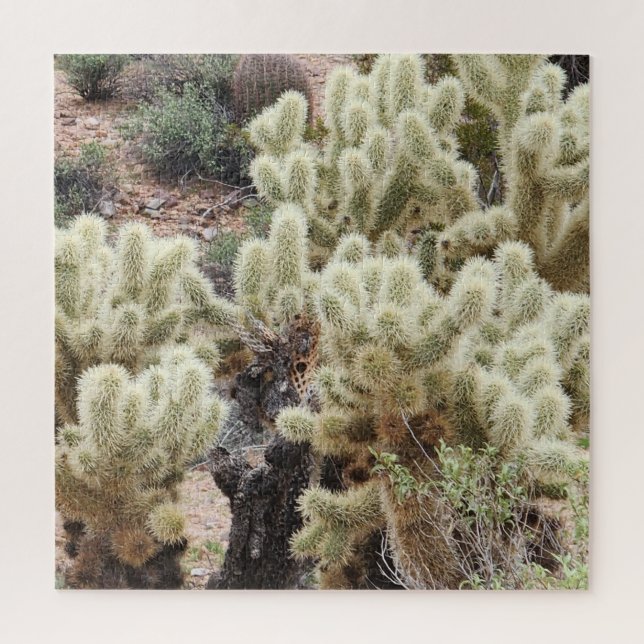 Puzzle Photo Cholla Cactus (Vertical)