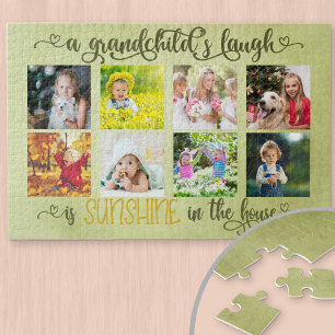 Puzzle Photo Collage & Grand-Enfant Dire pour Grand-Paren