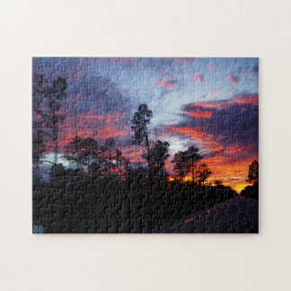 Puzzle photo coucher de soleil