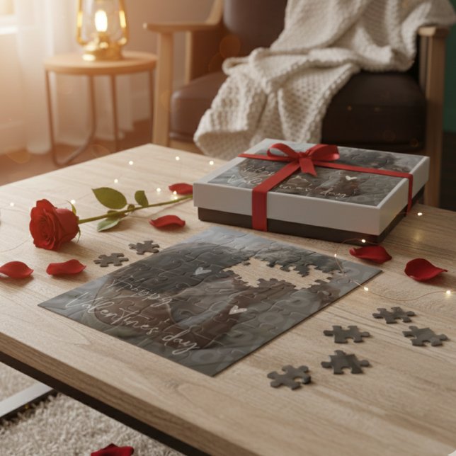 Puzzle Photo Couple romantique de la Saint-Valentin (Créateur téléchargé)