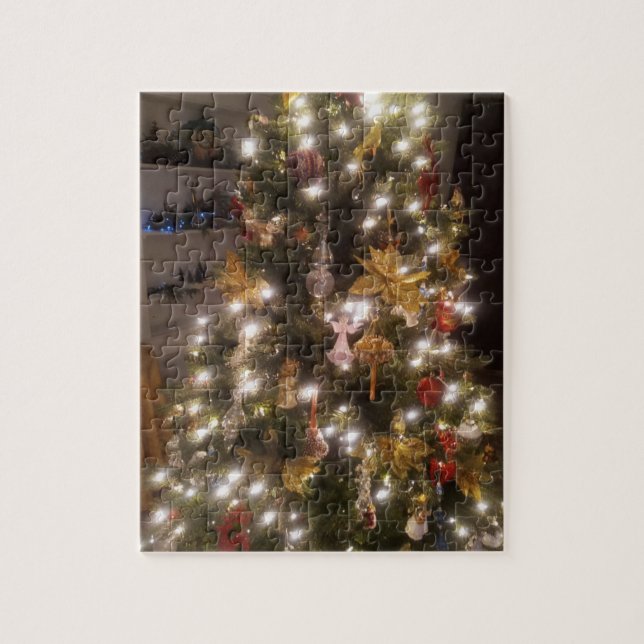 Puzzle Photo d'arbre de Noël  (Vertical)