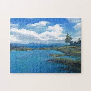 Puzzle photo d'art personnalisé paysage