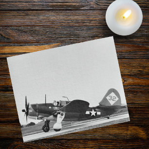 Puzzle Photo d'avion de combat vintage de la Seconde Guer