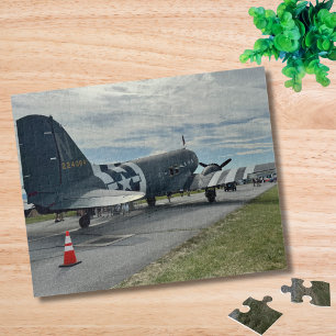 Puzzle Photo d'avion vintage amusant pilote aviation cool