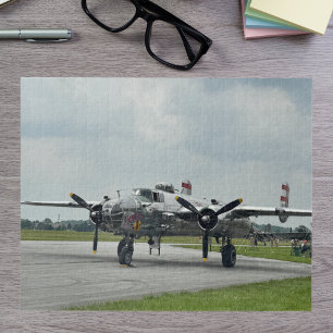 Puzzle Photo d'avion vintage pour l'anniversaire du père