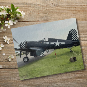 Puzzle Photo d'avion vintage pour l'anniversaire du pilot