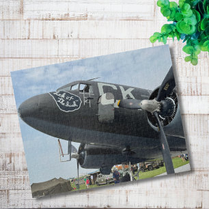 Puzzle Photo d'avion vintage pour l'anniversaire du pilot