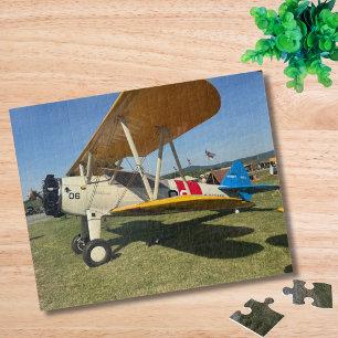 Puzzle Photo d'avion vintage pour l'anniversaire du pilot