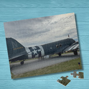 Puzzle Photo d'avion vintage pour l'anniversaire du pilot