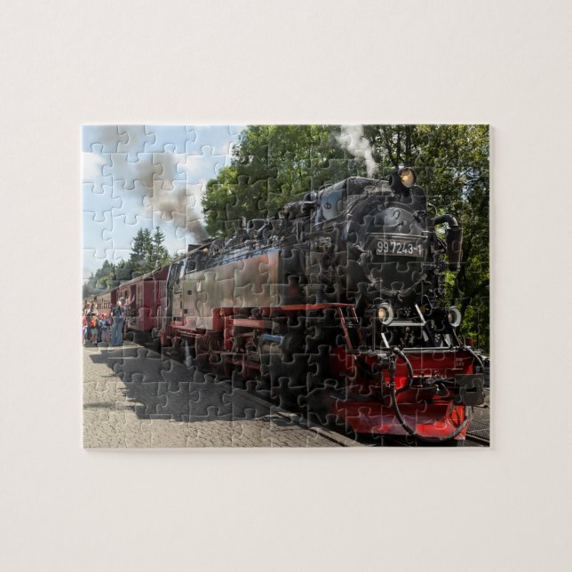 Puzzle Photo de chemin de fer de Brockenbahn Brocken (Horizontal)