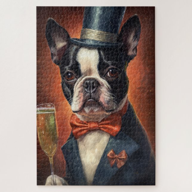 Puzzle Photo de chien personnalisée (Vertical)