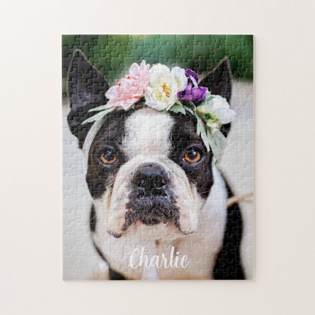 Puzzle Photo de compagnie personnalisée (Vertical)