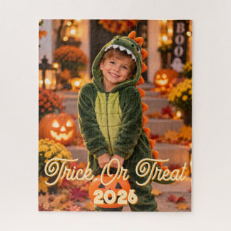 Puzzle Photo de costume d'Halloween pour enfants Trick or