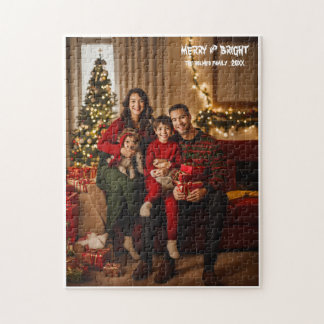 Puzzle Photo de famille élégante Noël
