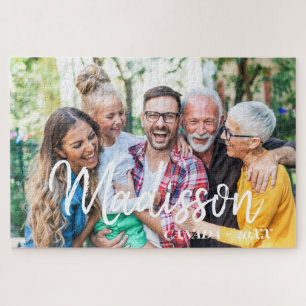 Puzzle Photo de famille moderne simple et ludique