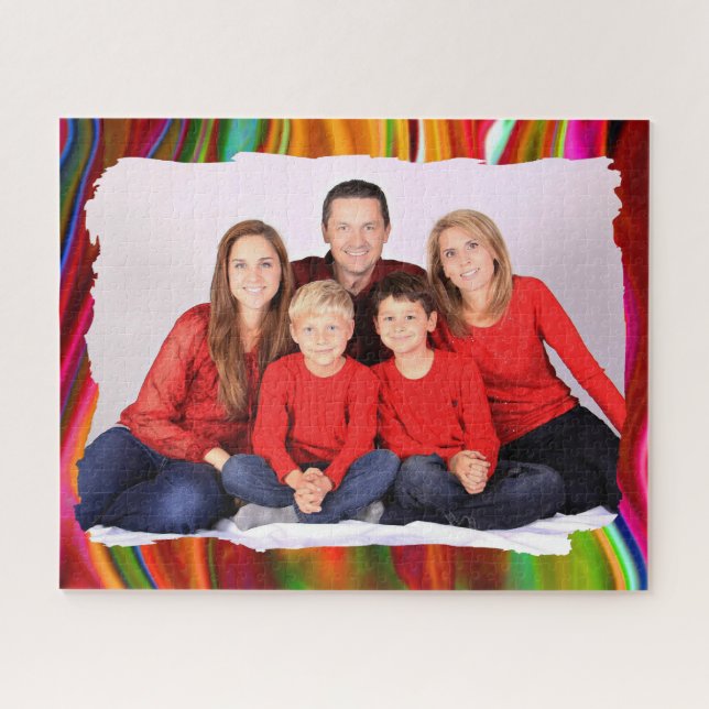 Puzzle Photo de famille préférée (Horizontal)