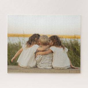Puzzle Photo de famille simple personnalisée