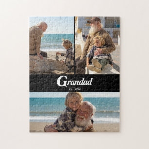 Puzzle Photo de Grand-père a établi le script moderne 3