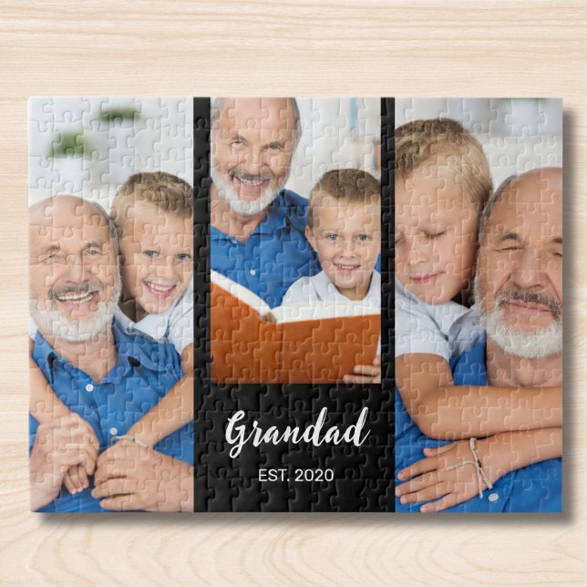 Puzzle Photo de Grand-père a établi le script moderne 3  (Créateur téléchargé)