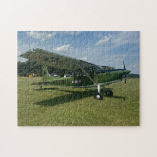 Puzzle Photo de la famille de l'avion vert des Marines la