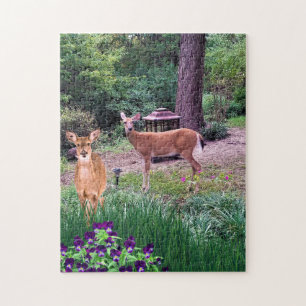 Puzzle Photo de la faune Doe Deer Collage
