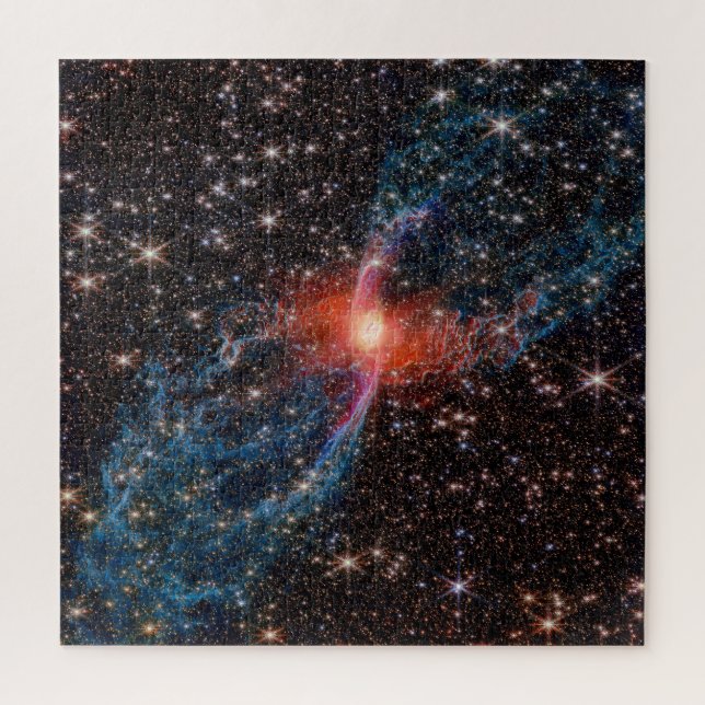 Puzzle Photo de la nébuleuse Red Spider par la NASA JWST (Vertical)