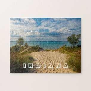 Puzzle Photo de la plage du parc d'État des dunes de l'In