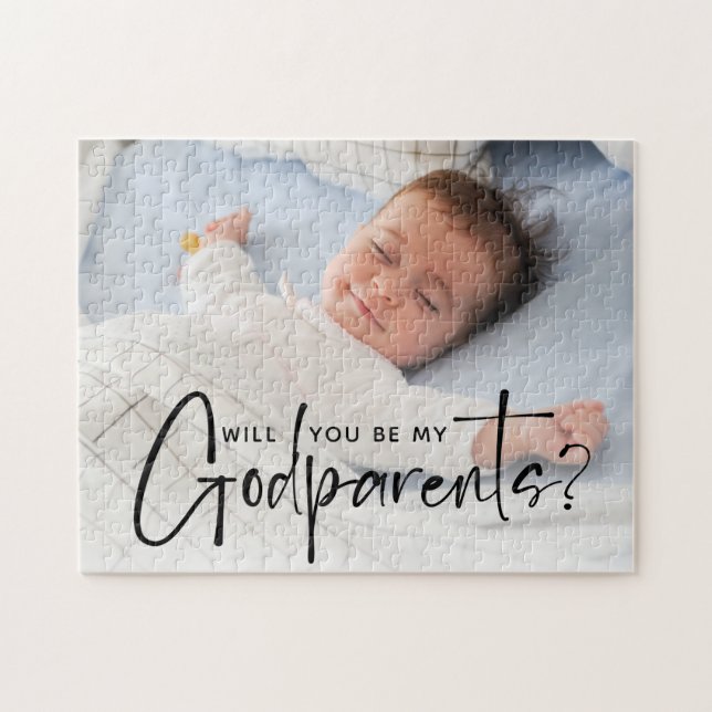 Puzzle Photo de la proposition Godparents moderne (Horizontal)