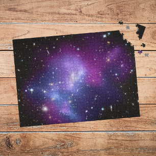 Puzzle Photo de l'espace céleste de la galaxie pourpre
