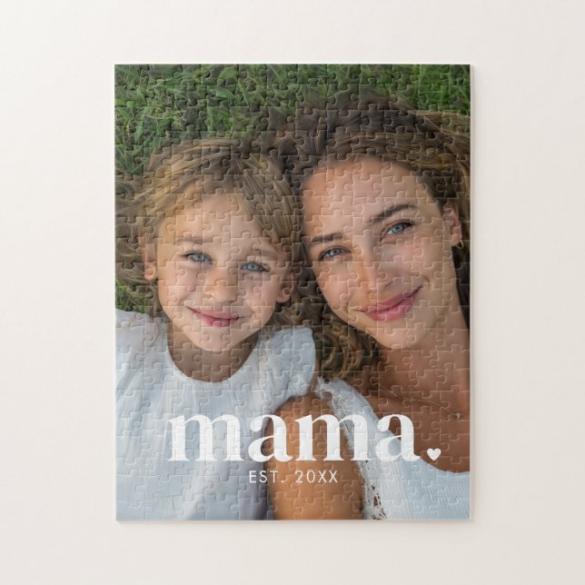 Puzzle Photo de maman (Vertical)