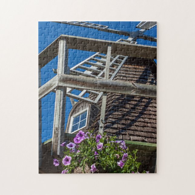 Puzzle photo de moulin à vent (Vertical)