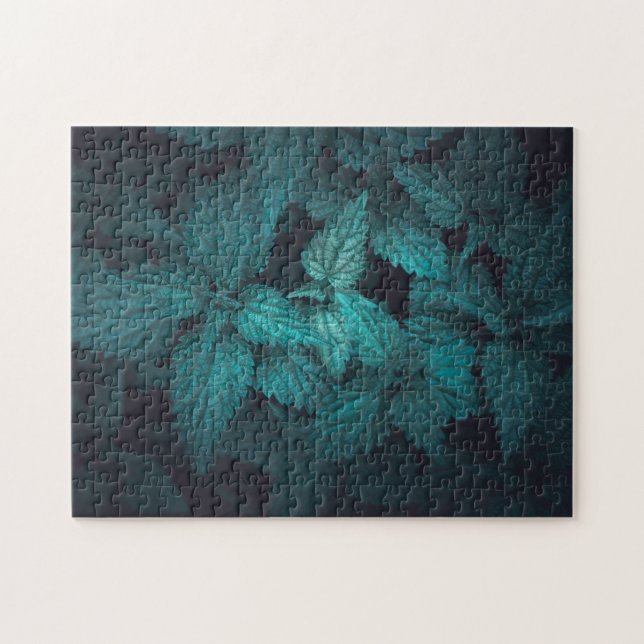 Puzzle Photo de nature florale moody foncé (Horizontal)