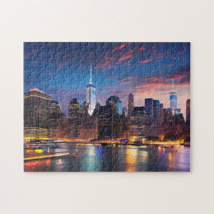 Puzzle photo de New York City Skyline Internet Jig