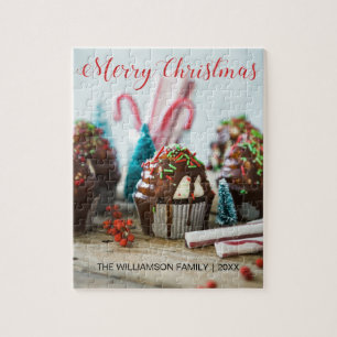 Puzzle Photo de Noël Joyeux Personnalisé