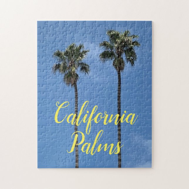 Puzzle Photo de Palmiers de Californie (Vertical)
