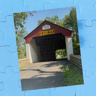 Puzzle Photo de pont couvert Cool Fun, soirée jeux de fam