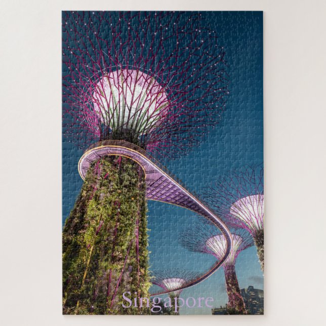 Puzzle photo de Singapour (Vertical)