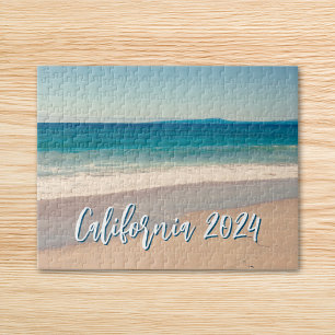 Puzzle Photo de souvenir personnalisé Océan Bleu Scénique