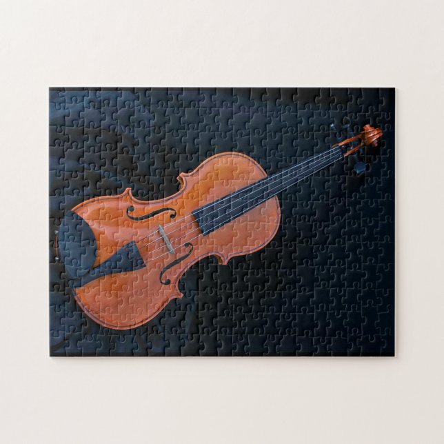 Puzzle Photo de violon en gros plan (Horizontal)