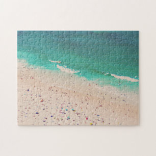 Puzzle Photo de voyage de la plage avec eau turquoise