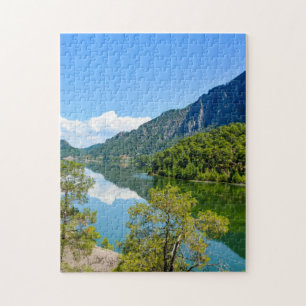Puzzle Photo du lac pittoresque