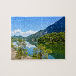 Puzzle Photo du lac pittoresque