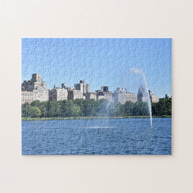Puzzle Photo du réservoir de New York City Central Park (Horizontal)