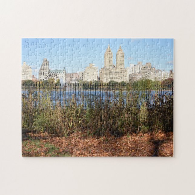 Puzzle Photo du réservoir de New York City Central Park (Horizontal)