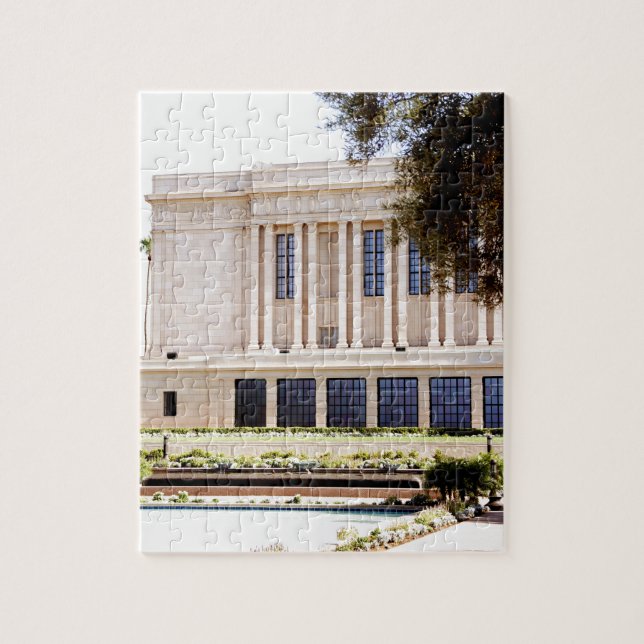 Puzzle photo du temple mormon lds de mesa arizona (Vertical)