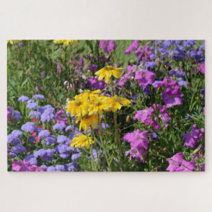 Puzzle Photo d'un bouquet de belles fleurs colorées
